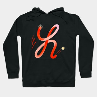 H (Letter Initials) Hoodie